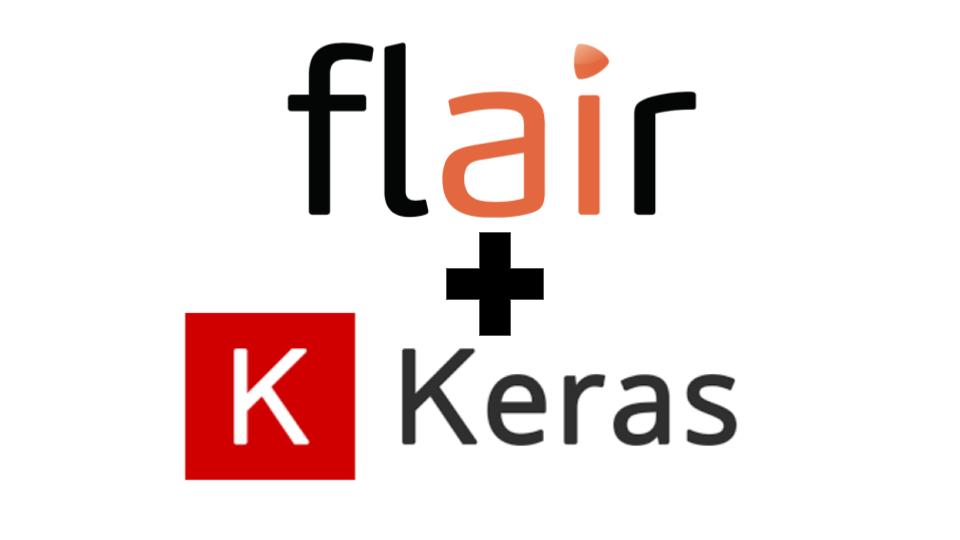 How to use flair with keras